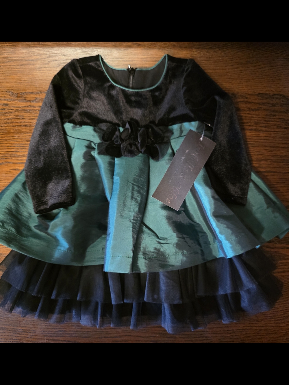 Elegant ISOBELLA & CHLOE Baby Party Dress 9m